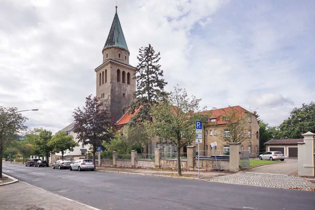 Katholische Kirche St. Johannes in Döbeln, Rosa-Luxemburg-Straße (Foto: Henry Kunze)