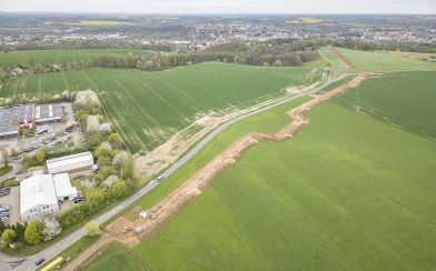 Straßenbau am Geyersberg beginnt