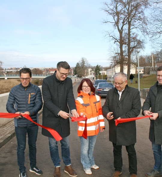 Verkehrsfreigabe der Sörmitzer Straße: Abschluss eines komplexen Infrastrukturprojekts