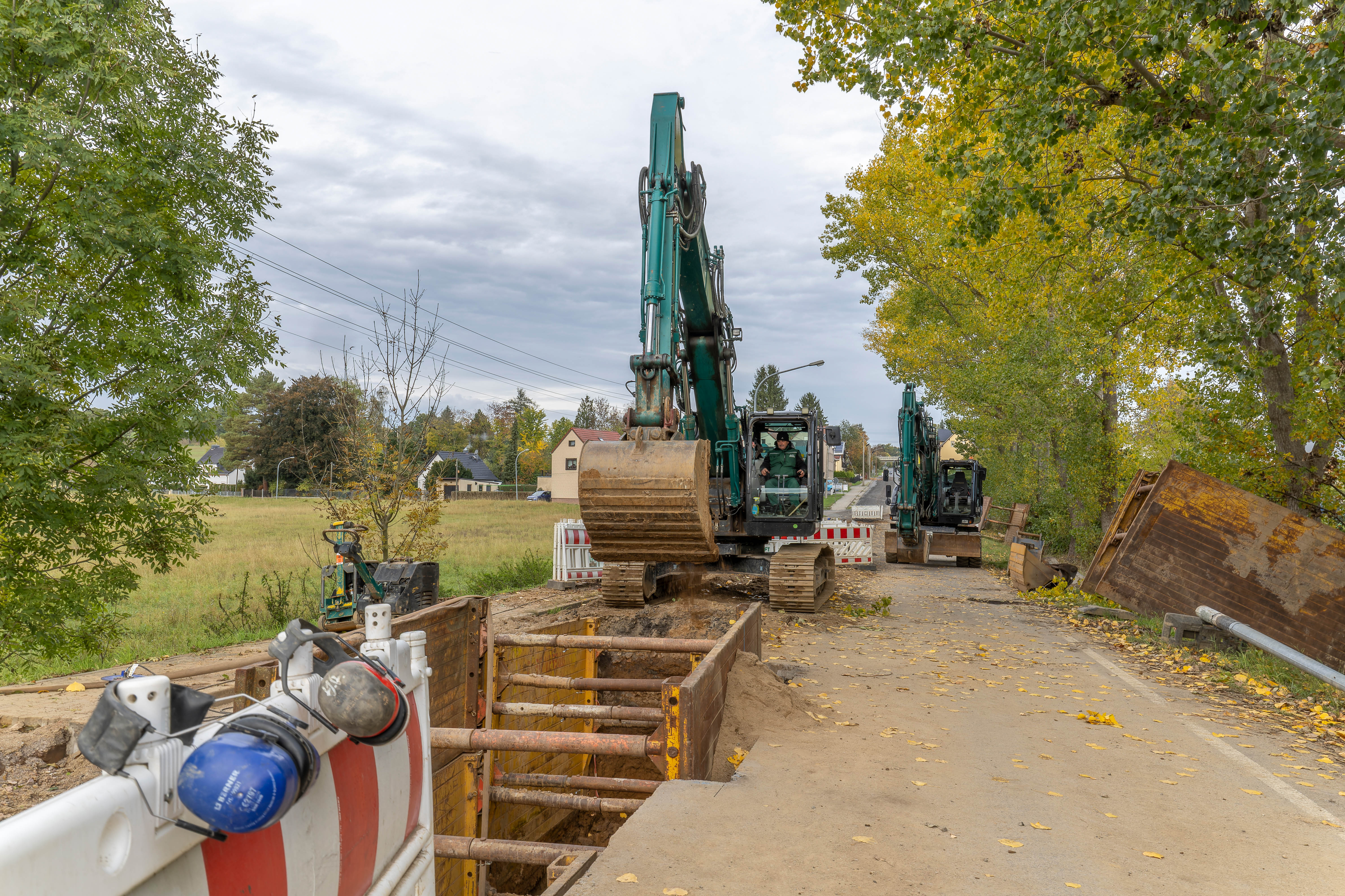 Zschepplitzer Straße wieder frei