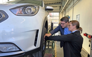 Glückwünsche zu 20 Jahre DEKRA-Außenstelle in Döbeln 