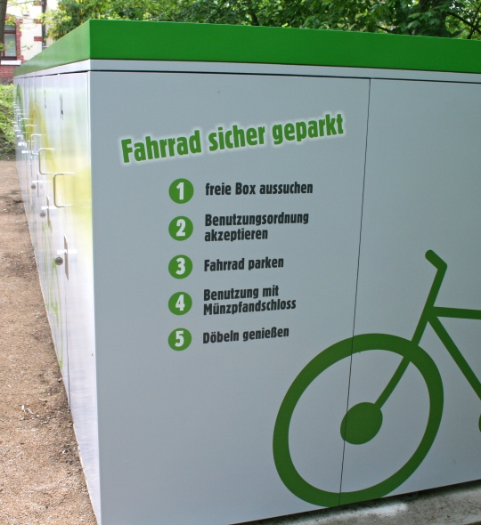 Sicheres Abstellen von Fahrrädern jetzt möglich