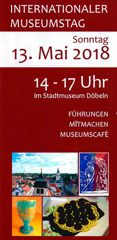 Internationaler Museumstag 2018 Vorderseite