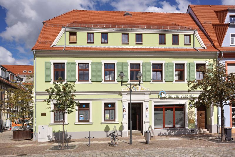 Geburtshaus von Erich Heckel, Niedermarkt 15 in Döbeln (Foto: H. Kunze)