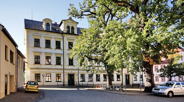 Stadtbibliothek Döbeln, Am Lutherplatz 4 (Foto: Henry Kunze)