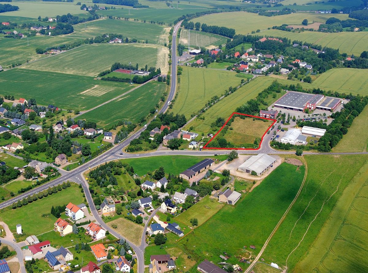 Gewerbegebiet Ebersbach (FALCON CREST Air Fotoflug & Filmvertonungs GmbH im Auftrag der Stadt Döbeln)
